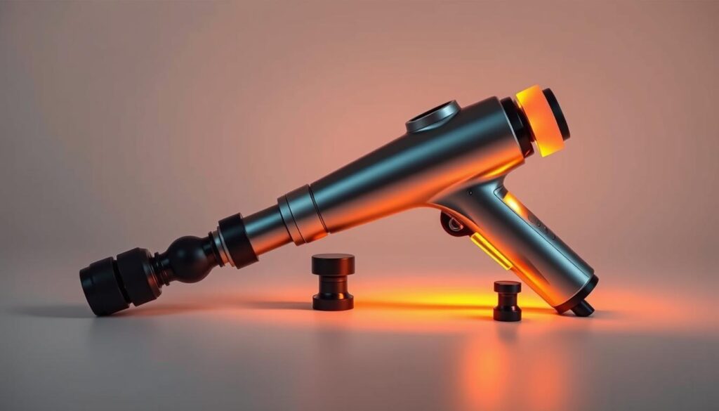 cómo usar pistola de masaje dolor de espalda